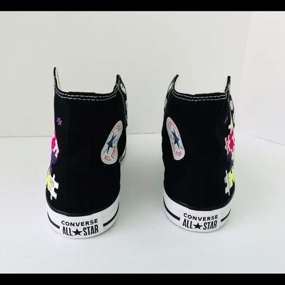 Autism Hi Top Converse Shoe - Picture 7 of 8